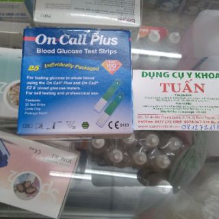 Que thử đường huyết On Call Plus