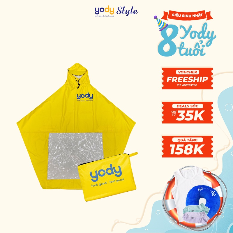 Qùa tặng áo mưa in logo YODY - ZAM