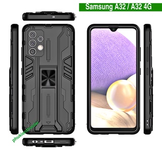 Ốp lưng Samsung A32 / A32 4G iron man ver 3 chống sốc chống va đập mạnh giá đỡ mặt lưng