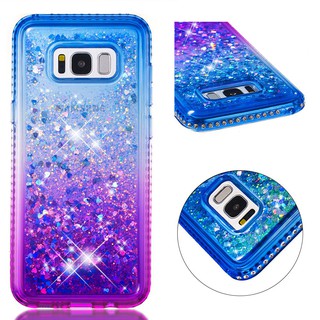 Quicksand Back cover For Samsung Galaxy S8 Plus Soft TPU Glitter Start Case