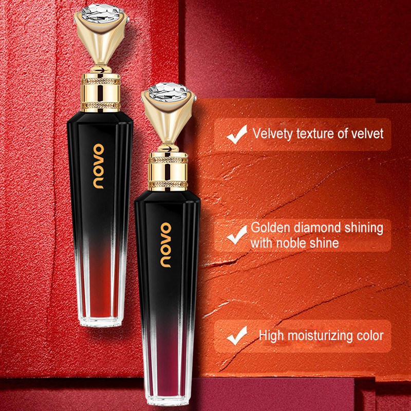 ✨Hot Sale✨ Son Kem Lì NOVO Phong Cách Nữ Hoàng Chống Thấm Nước Lâu Trôi techo | BigBuy360 - bigbuy360.vn