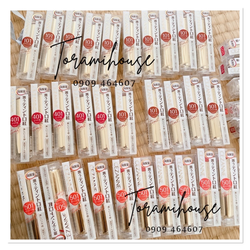 Son Cezanne Lasting Lip Color / son tint Cezanne lasting gloss lip (nội địa Nhật)