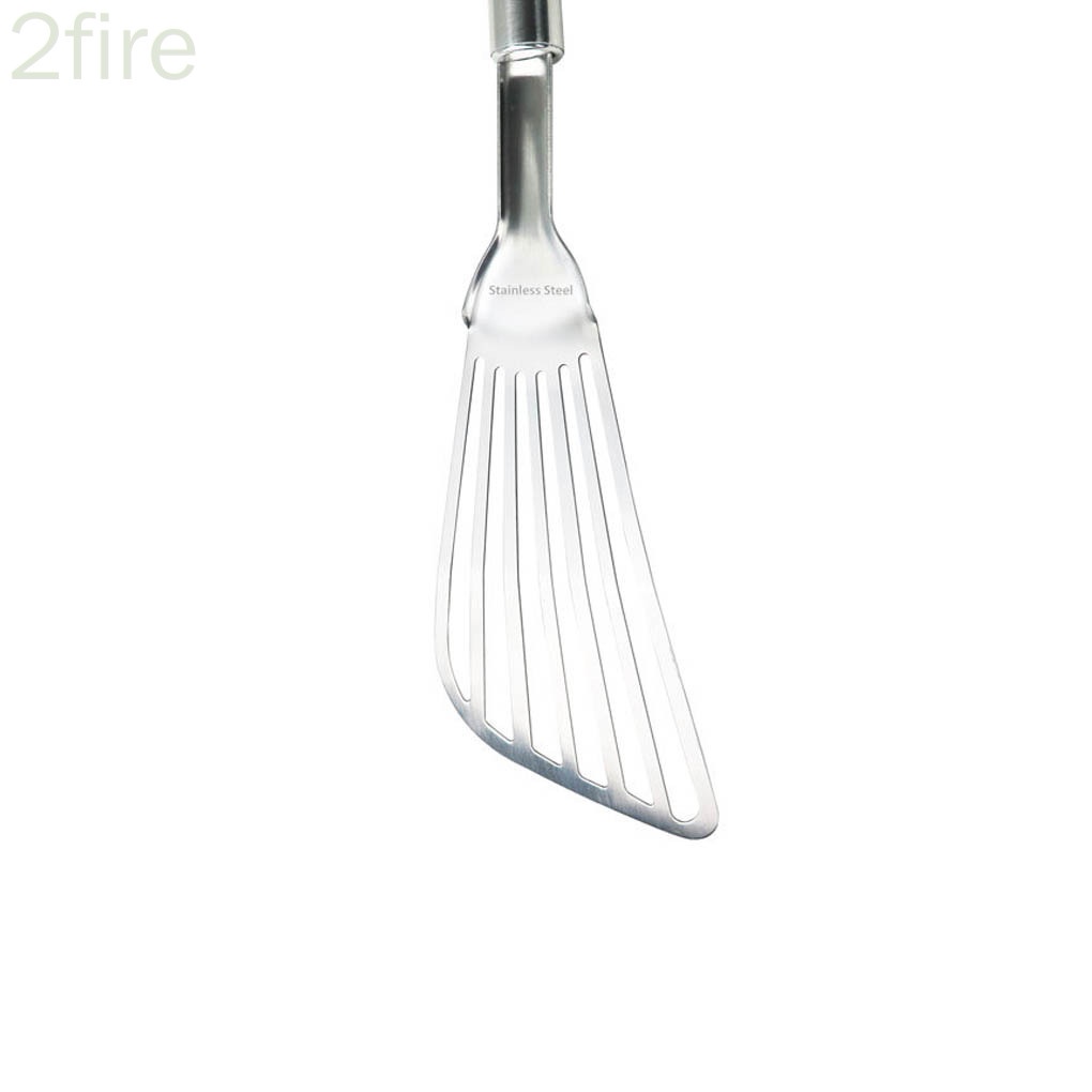 Xẻng Lật Thức Ăn Chiên Cá Bằng Thép Không Gỉ Tiện Dụng Cho Nhà Bếp