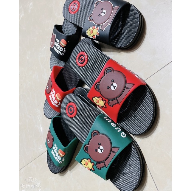 dép nữ - dép gấu QQ siêu cute