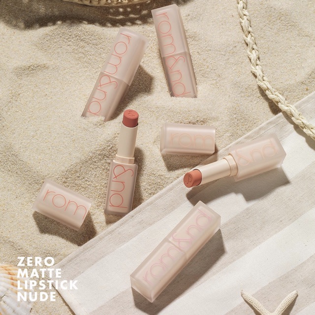 [Mẫu Mới] Son thỏi lì Romand Zero Matte Lipstick New Nude Collection 2020 (Có Sẵn)
