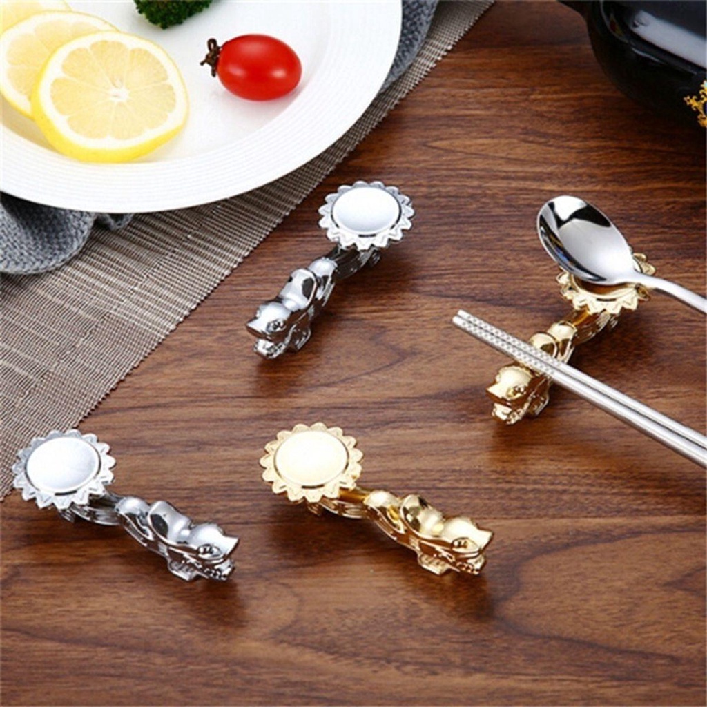 Giá Đỡ Đũa Hình Đầu Rồng Chống Trượt Phong Cách Trung Hoa