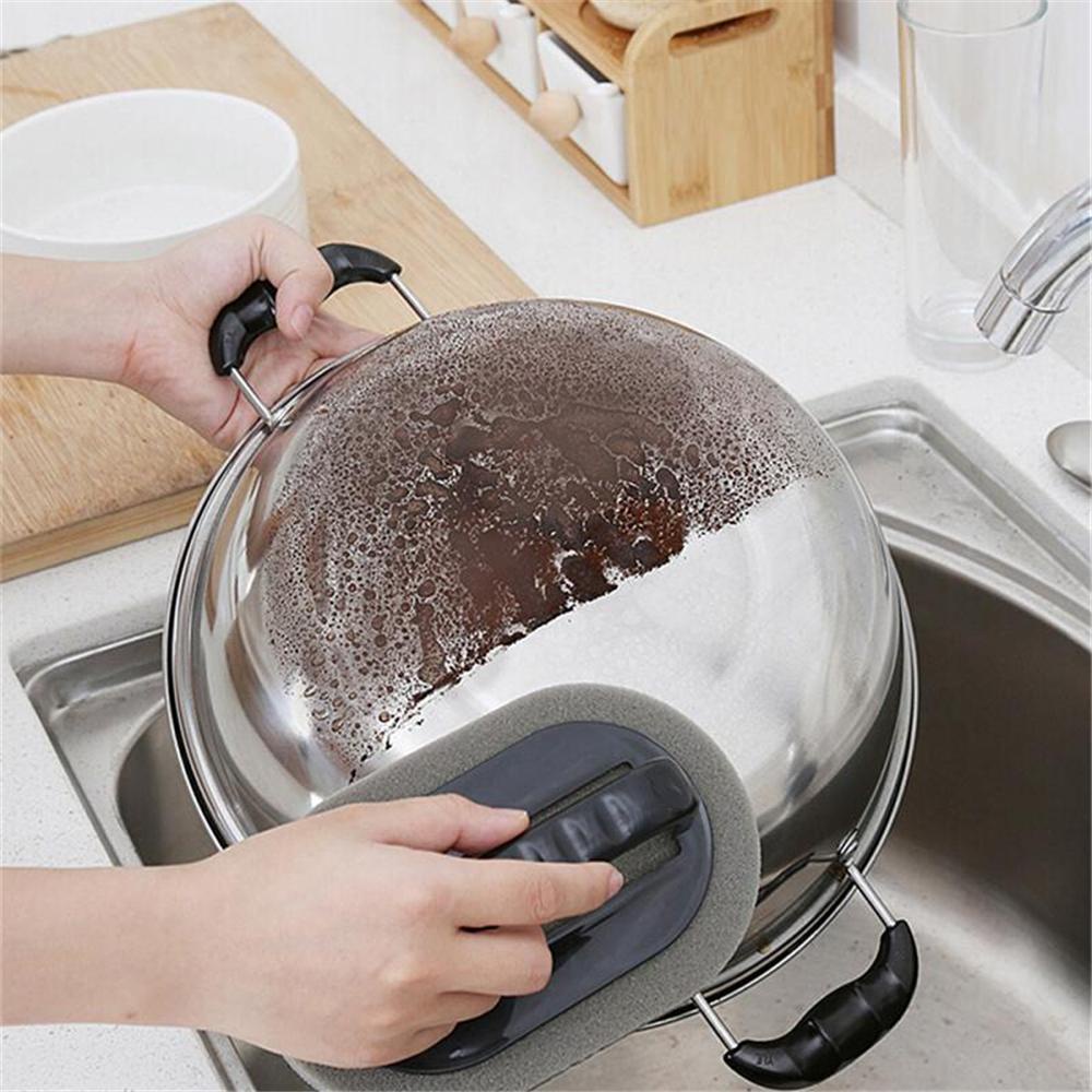FAY Bàn Chải Mút Xốp Ma Thuật Làm Sạch Hiệu Quả Có Tay Cầm