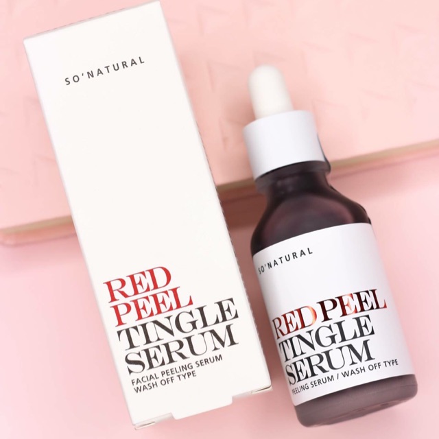 Tinh Chất Red Peel Tingle Serhm So Natural