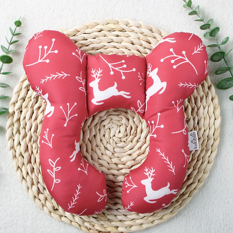 Gối Kê Cổ Mềm Mại Hình Chữ U Hỗ Trợ Bé Khi Đi Xe Hơi