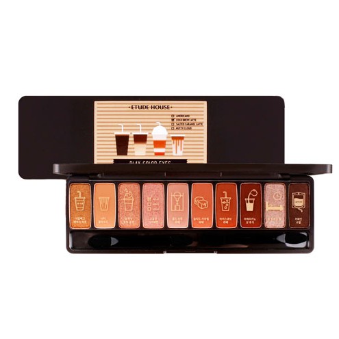 Bảng Phấn Mắt 10 ô màu thông dụng dễ sử dụng ETUDE Play Color Eyes 10 colors