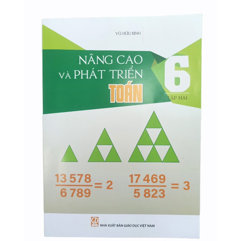 Sách  Nâng Cao và Phát Triển Toán Lớp 6 Tập 1+2
