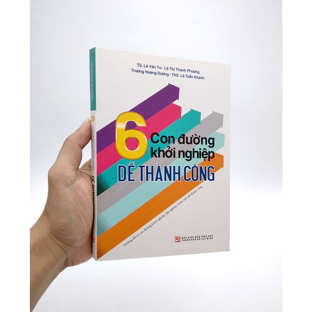 Sách 6 Con Đường Khởi Nghiệp Dễ Thành Công