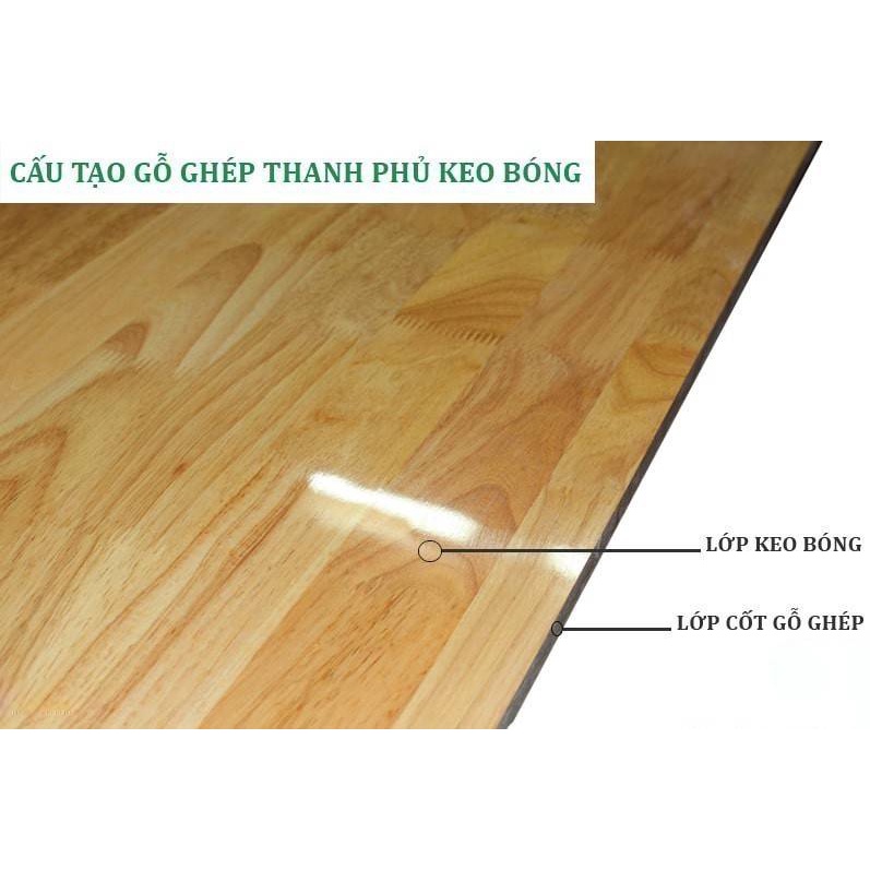 Kệ 4 Tầng 60x20cm Treo Tường Trang Trí ĐẶC BIỆT Bằng Dây Thừng Trang Trí Gỗ Cao Su Ghép