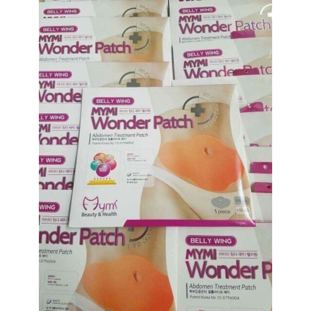 (Gía gốc) Miếng Dán Tan Mỡ Bụng Wonder Patch cam kết hàng loại 1