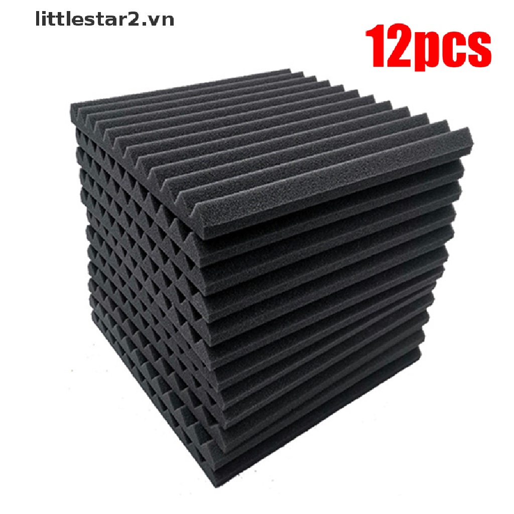 Bộ 12 Miếng Xốp Cách Âm Chống Ồn Cho Studio
