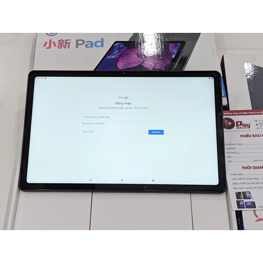 Máy tính bảng Lenovo Xiaoxin Pad P11 2021 Mới 100% Fullbox | Ram 6/128GB | Full dịch vụ Google + CHplay