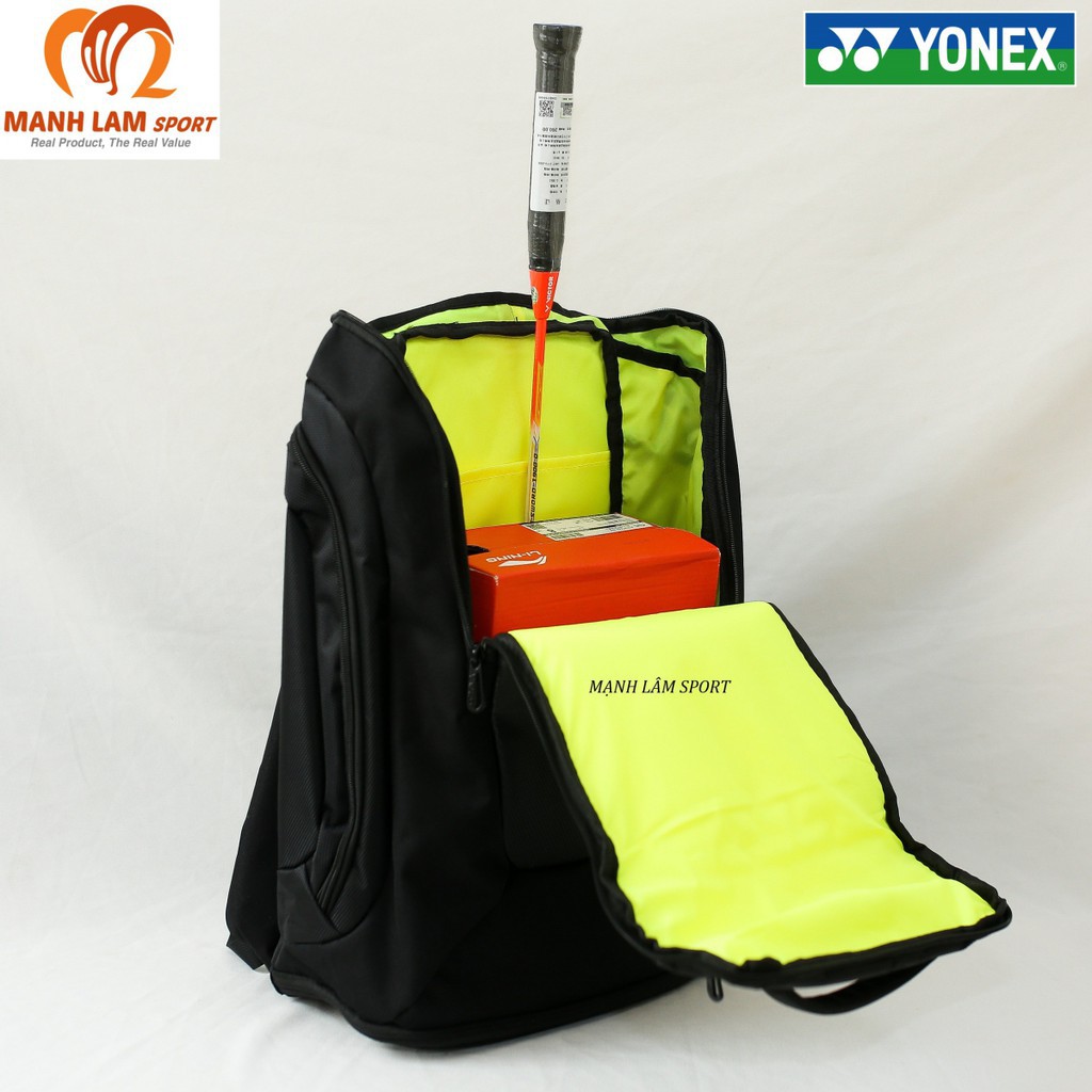 Balo thể thao cầu lông Yonex BAG92012 3 màu cơ bản:Xanh,Đen,Cam