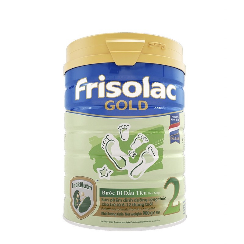 Sữa Bột Frisolac Gold 2 900g-Hàng móp