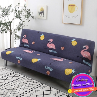 Vỏ bọc bảo vệ ghế sofa xếp không tay phổ biến thiết kế co giãn tiện dụng