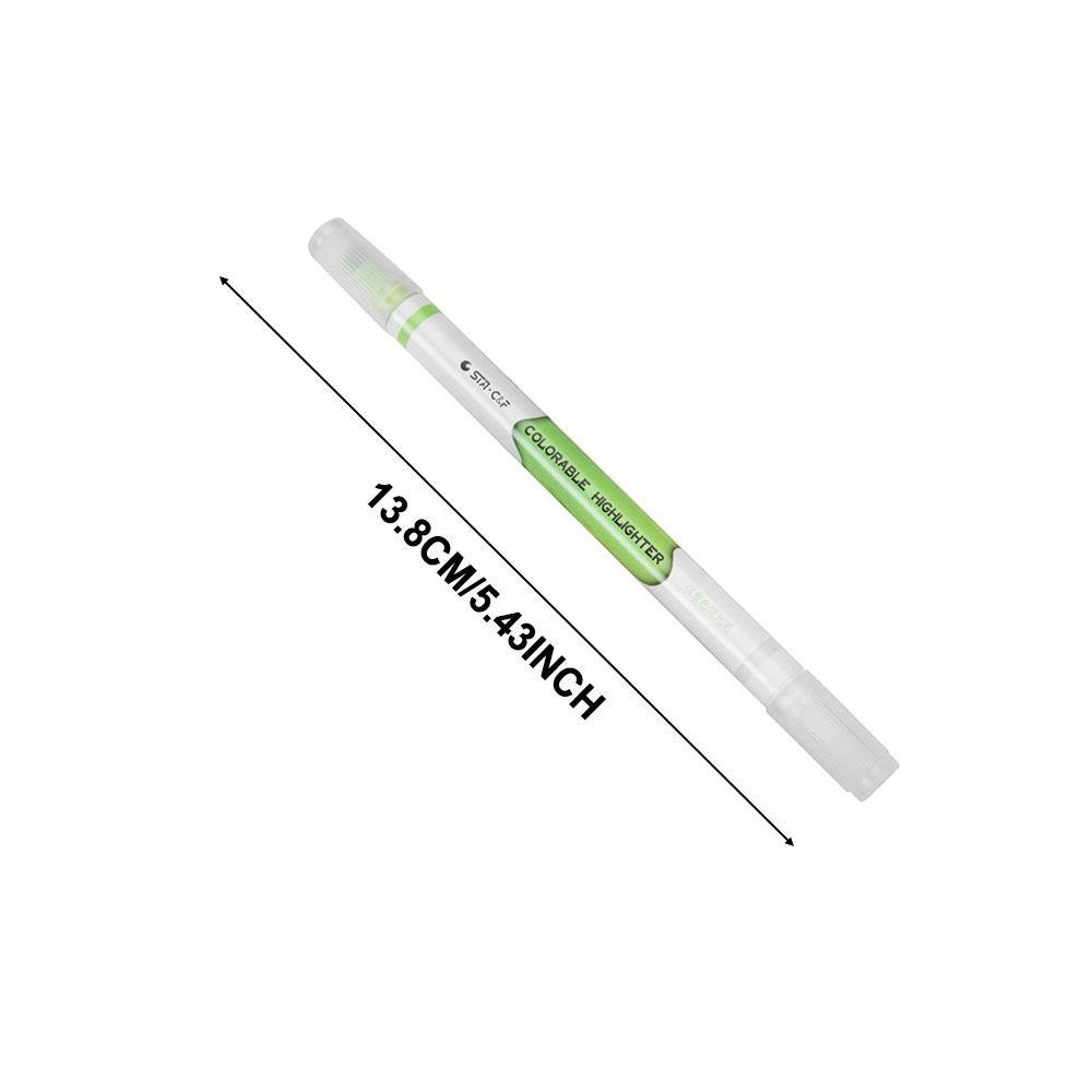 PISTA Set 10 Bút Dạ Quang Thay Đổi Màu Sắc Chất Lượng Cao