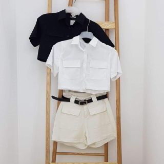 Set sơ mi lửng