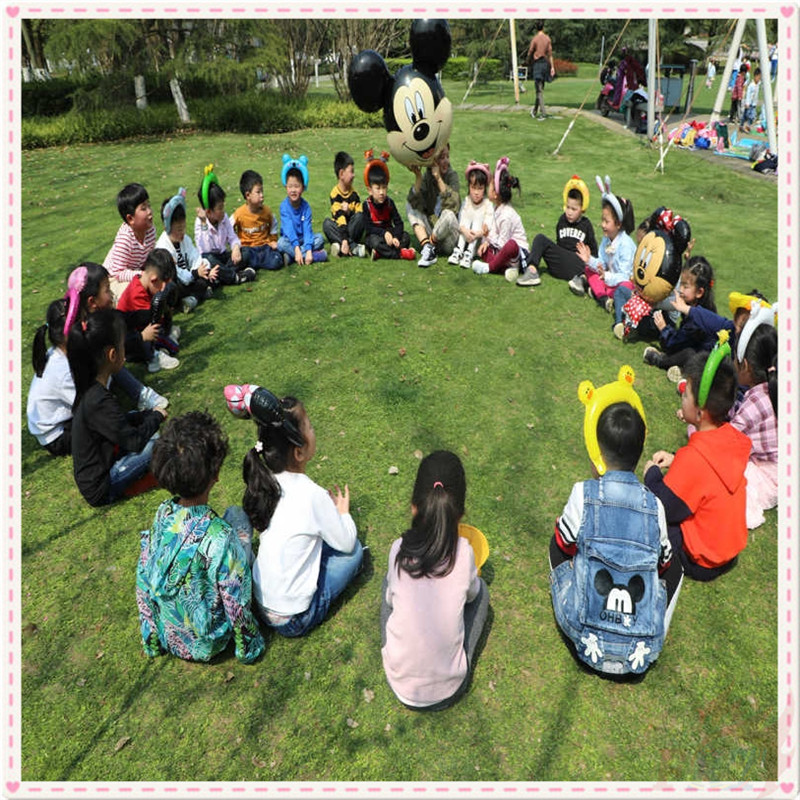 Cài tóc bong bóng họa tiết hoạt hình dễ thương