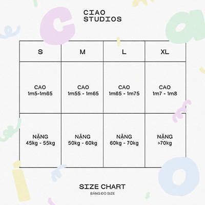 Áo phông unisex form rộng CIAO Xin chào hình thêu nổi nhiều màu | BigBuy360 - bigbuy360.vn