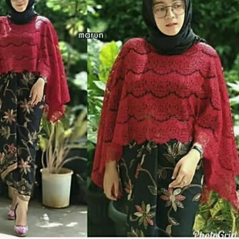 ♨ 1 bộ áo sơ mi / váy công nghiệp BRUKAT CAPE và LILIT GLITTER sang trọng / MODERN Javanese / COUPLE BATIK ◄