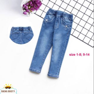 Quần jean bé gái Nexxi size đại