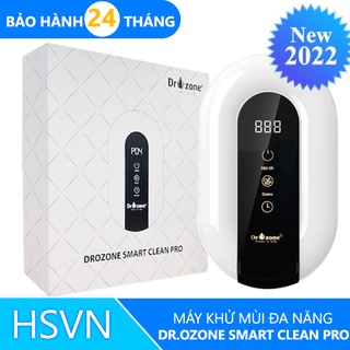 [ HÀNG CHÍNH HÃNG ] Máy khử mùi chuyên dụng cho gia đình, khách sạn khử mùi WC, mùi thú cưng DrOzone Smart Clean Pro