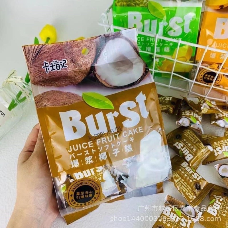 Kẹo Dẻo Trái Cây Burst 358g Siêu Ngon