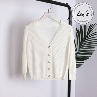 ÁO KHOÁC LEN CARDIGAN MỎNG LỬNG