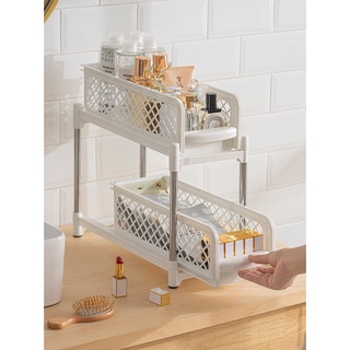 Multi-layer storage rack for kitchen table top drawers storage rack for condiments