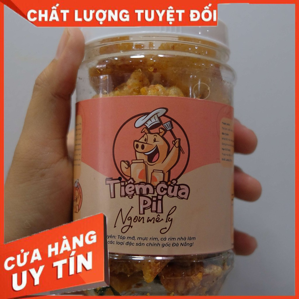 [ Giảm Shock- SIÊU SẠCH]Tóp Mỡ Siêu Ngon Giòn Rụm Lá Chanh Thơm- Nhà Làm- Không Đường- 150-200GR | BigBuy360 - bigbuy360.vn