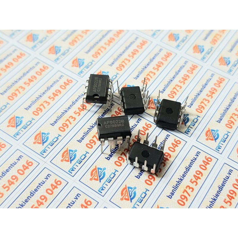 [Combo 10 chiếc] AP8022B AP8022C AP8022 IC Nguồn Switching DIP-8