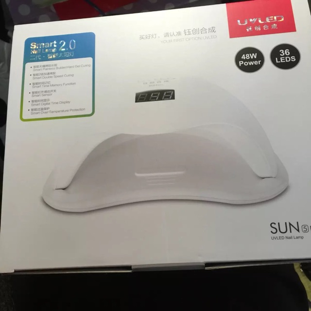 Máy hơ sun 5 plus smart2.0 uv tem xanh 48w