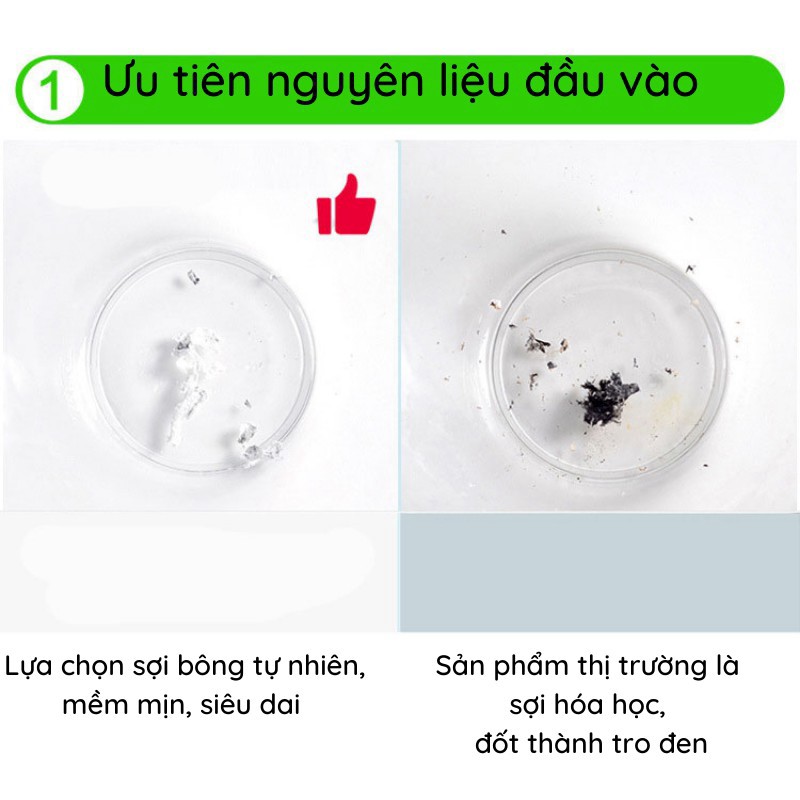 Khăn mặt nén 100% cotton mềm mịn, kháng khuẩn tốt,  bảo vệ làn da khỏi mụn - Việt Thư nakha