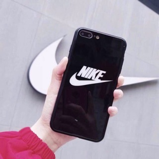 Ốp NIKE lưng kính cường lực iphone 6/7/8/PLUS/X