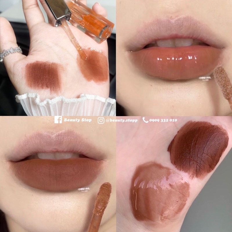 (HỎA TỐC) Son 2 Đầu (Lì + Bóng) JOCO Dudu Lip