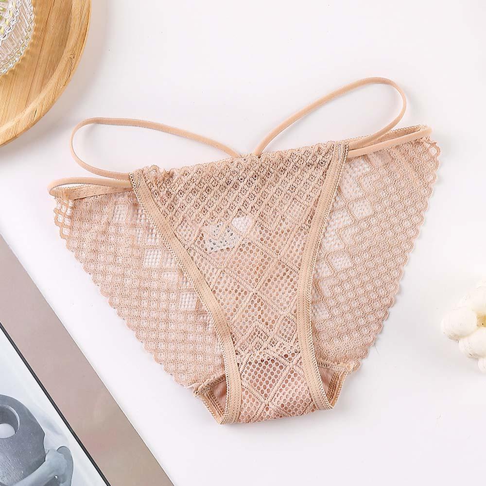 Quần Lót Nữ Lưng Vừa Màu Sắc Đơn Giản Phong Cách Âu Mỹ