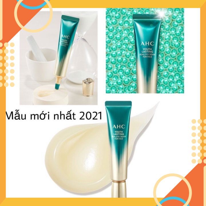 Kem Dưỡng Mắt AHC Time Rewind Real Eye Cream For Face,Ngăn Ngừa Nếp Nhăn,Loại Bỏ Quầng Thâm [ Chính - Hãng ] | BigBuy360 - bigbuy360.vn