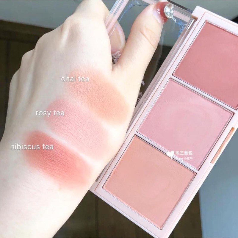 Phấn Má hồng 3in1 Afternoon Tea Blusher Palette Chai Tea