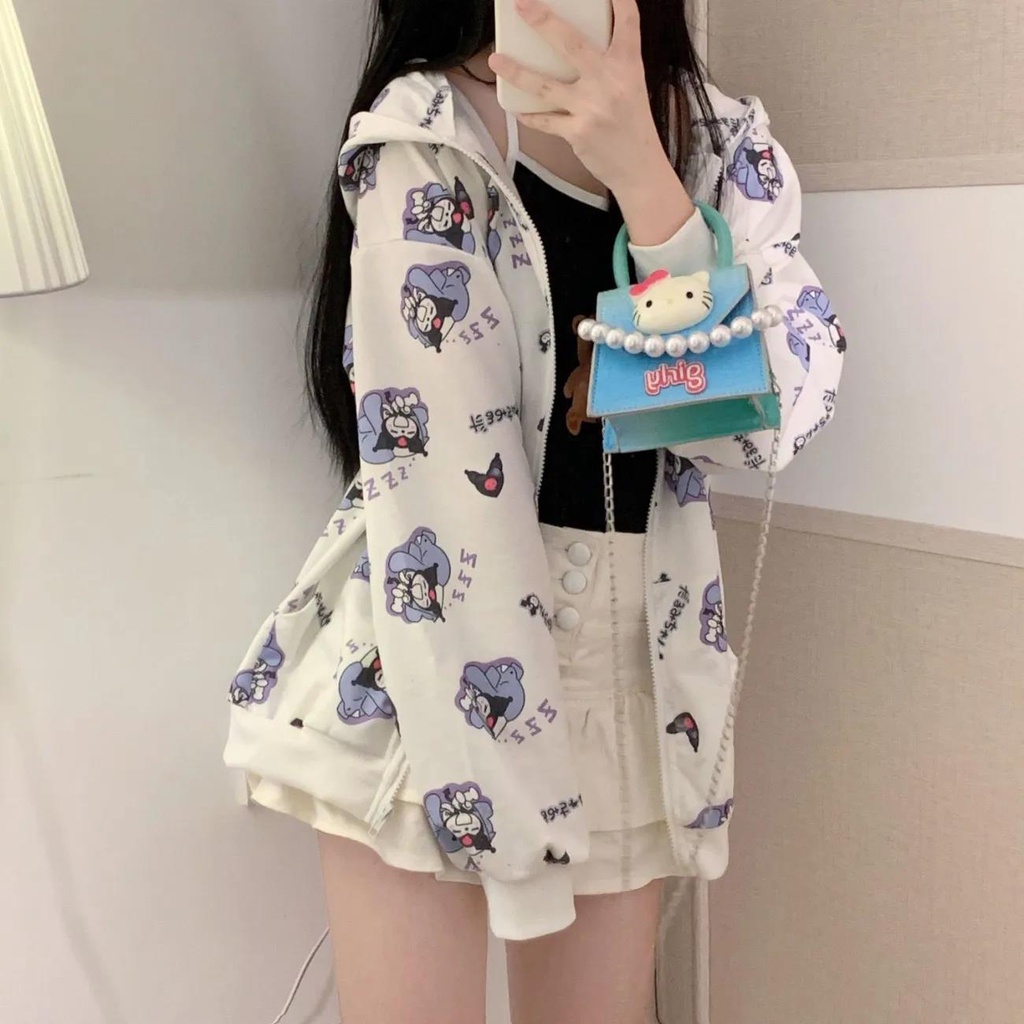 ❣Áo Khoác Phong Cách Nhật Bản❣Áo Khoác Cardigan Chống Nắng Mỏng Dáng Rộng Có Mũ Trùm Kiểu Mới Thời Trang Mùa Hè Cho Nữ 2022