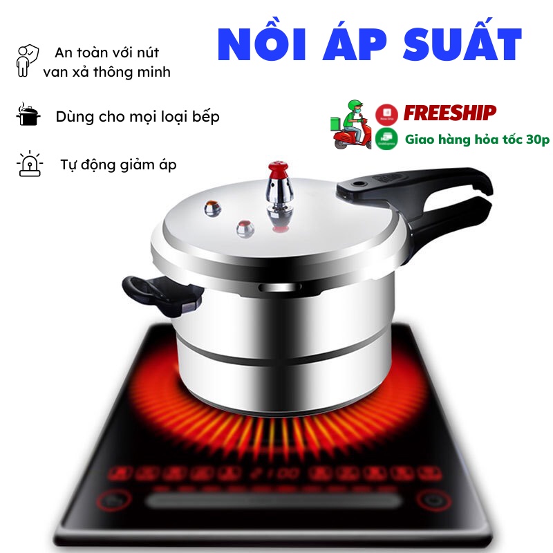 Nồi Áp Suất Thông Minh Nồi Hầm Cháo Cao Cấp Thế Hệ Mới Denled.akio