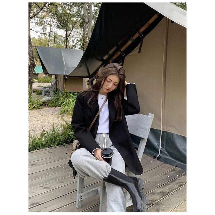 Áo khoác blazer dáng rộng thời trang cá tính xuân thu  dành cho nữ