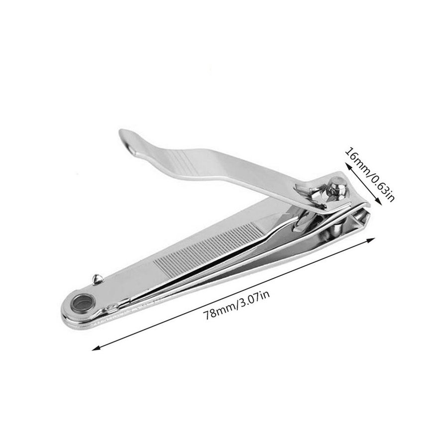 💖💖Đồ Bấm Móng Tay Bằng Thép Không Gỉ Tiện Dụng Chất Lượng Cao/Thép không gỉ Nail Toe Clipper Cutter Trimmer Scissor Manicure Pedicure Tool