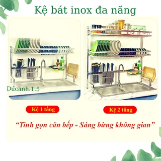 Kệ để chén bát đa năng inox không gỉ