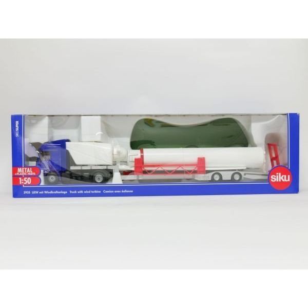 Bộ đồ chơi SIKU - Xe tải chở tua bin gió - Mã SP 3935S