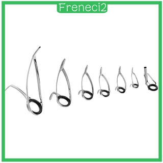 [Freneci2] 7 Chiếc Sửa Chữa Cần Kích Thước Hỗn Hợp Cần Câu Hướng Dẫn Thanh Đầu Nhẫn Mắt