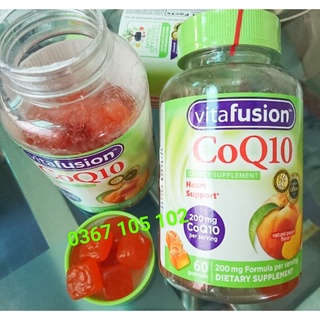 Kẹo Dẻo Coq10 60v Vitafusion Mỹ
